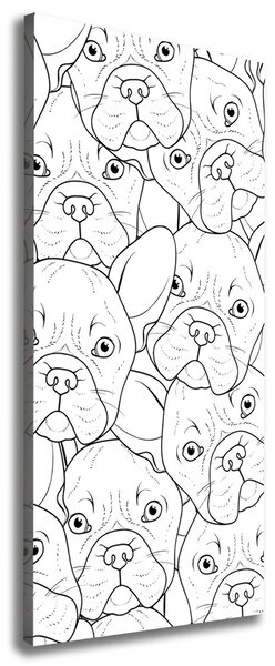 Imprimare tablou canvas Bulldogs franceză