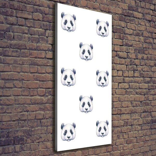 Tablou pe pânză canvas ursi panda