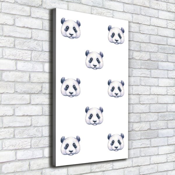 Tablou pe pânză canvas ursi panda