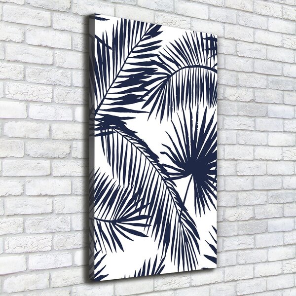 Imprimare tablou canvas frunze de palmier