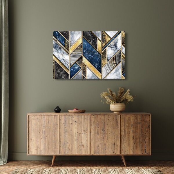 Tablou abstracției artistice (90x60 cm)