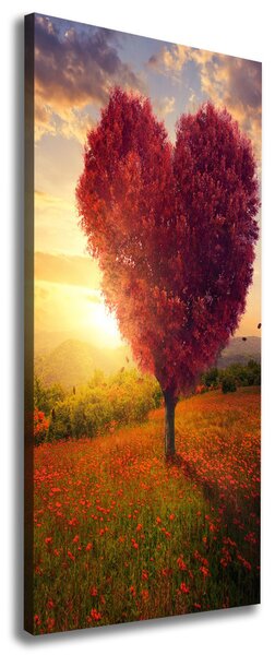 Tablou canvas copac inima