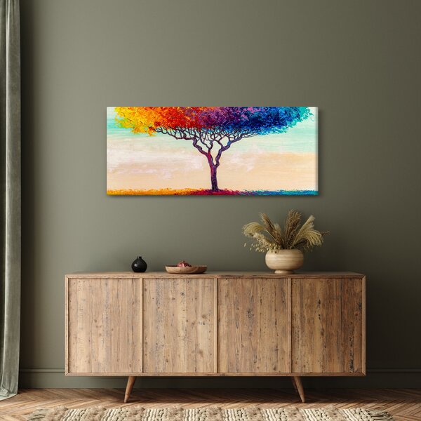 Tablou cu pom pictat (120x50 cm)