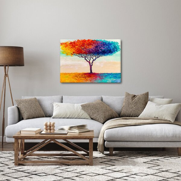 Tablou cu pom pictat (70x50 cm)