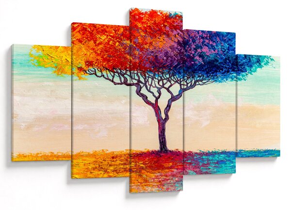 Tablou cu pom pictat (150x105 cm)