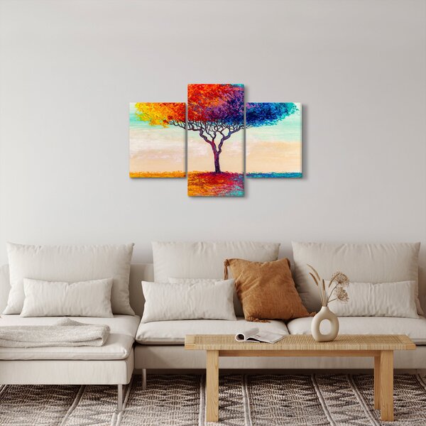 Tablou cu pom pictat (90x60 cm)