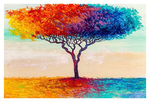 Tablou cu pom pictat (90x60 cm)