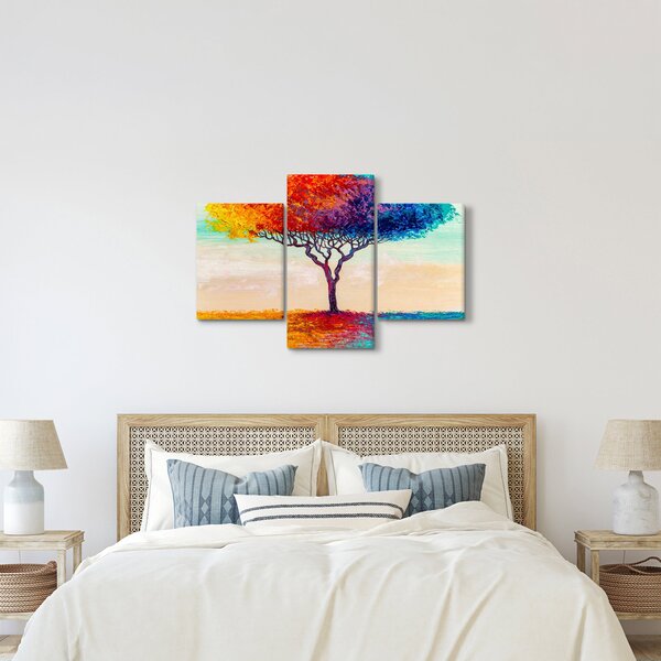 Tablou cu pom pictat (90x60 cm)