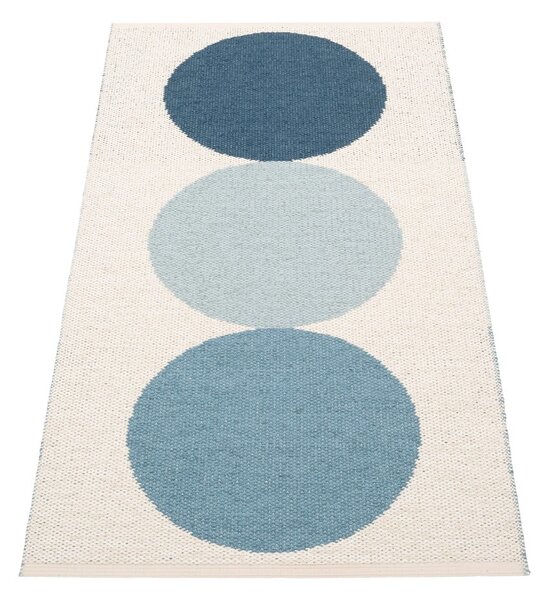 Covor pentru exterior și interior albastru/crem 70x140 cm Otto Sky – Pappelina
