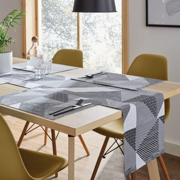 Suport pentru farfurii 2 buc. din material textil 46x30 cm Larsson Geo – Catherine Lansfield