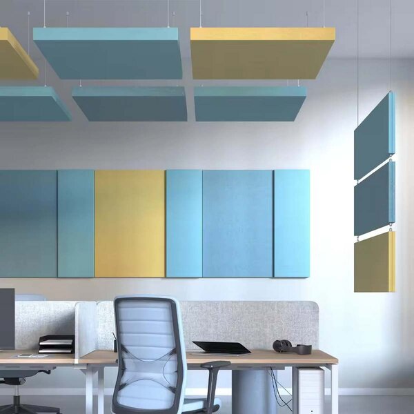 Bilnora Extra Dense simțit panouri acustice 100x50x2.5cm/ cu spate autoadeziv