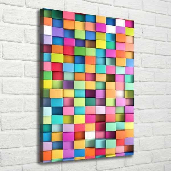 Tablou pe pânză pătrate abstracte
