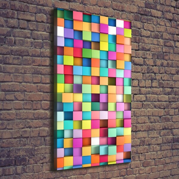 Tablou pe pânză pătrate abstracte