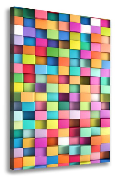 Tablou pe pânză pătrate abstracte