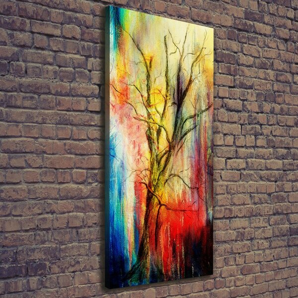 Print pe canvas copac abstract