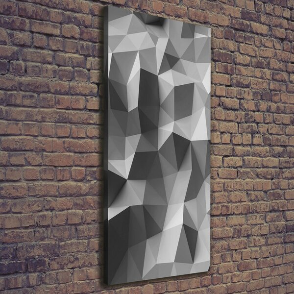 Tablou pe pânză canvas triunghiuri abstractizare