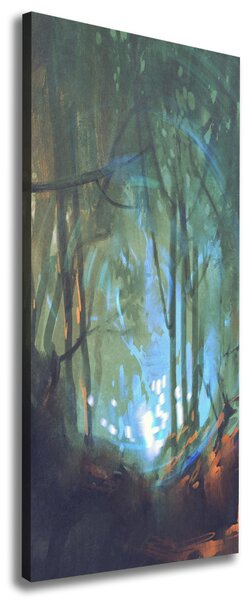 Tablou pe pânză canvas pădure mistic
