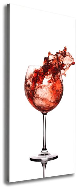 Tablou canvas Un pahar de vin