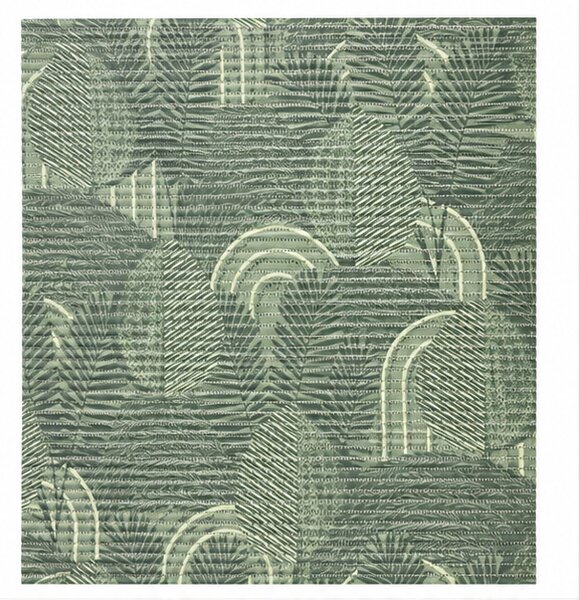 Covoras Antiderapant pentru Baie si Piscina Forest Green V23026A, 65 × 80 cm, Absorbant, tip Burete, PVC, Verde Forest Green
