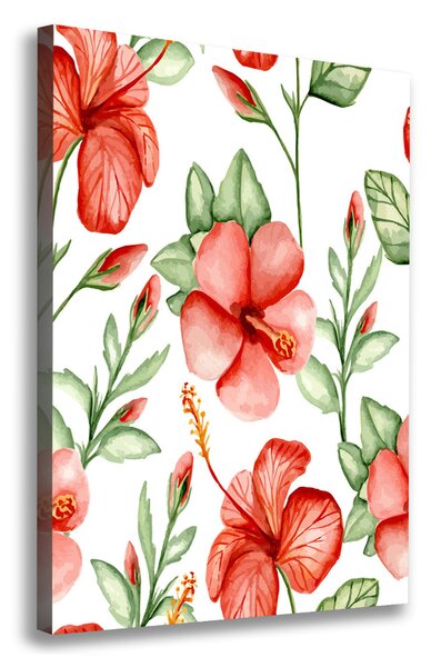 Imprimare tablou canvas flori tropicale
