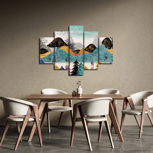 Tablou fgrafic cu cebi (150x105 cm)