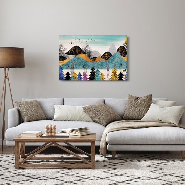 Tablou fgrafic cu cebi (90x60 cm)