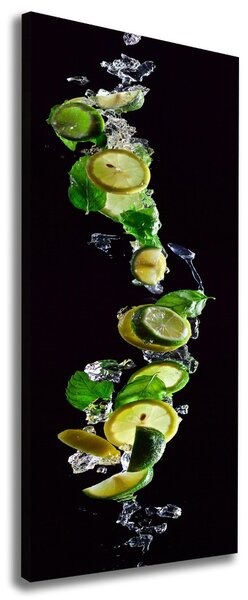 Tablou pe pânză Limes și lămâi