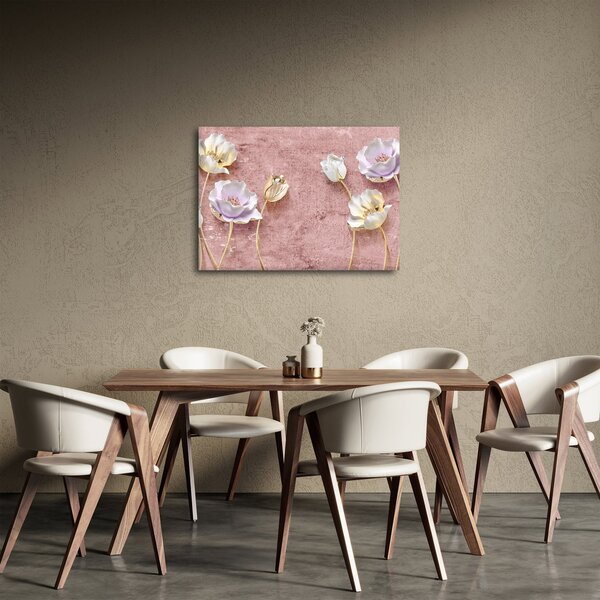 Tablou cu flori (70x50 cm)