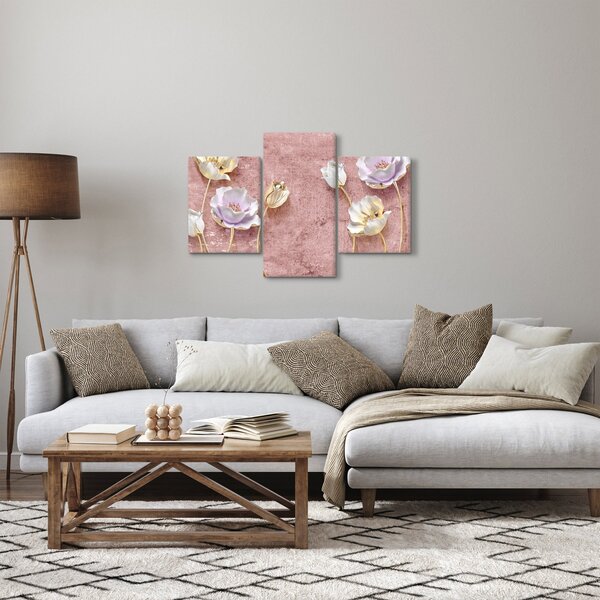Tablou cu flori (90x60 cm)