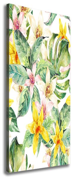 Imprimare tablou canvas flori tropicale