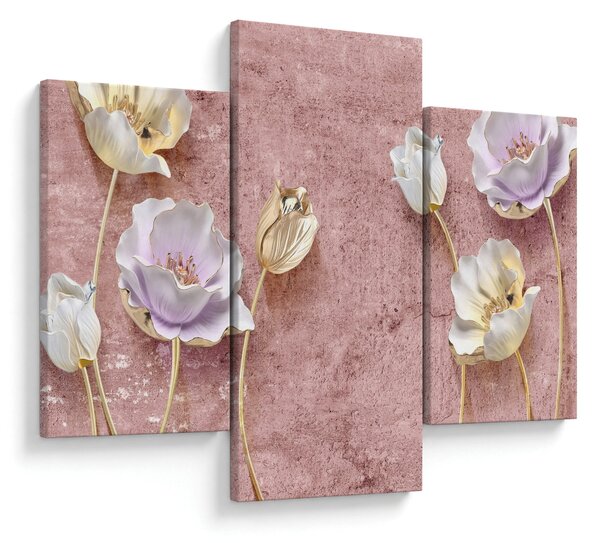 Tablou cu flori (90x60 cm)