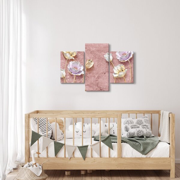 Tablou cu flori (90x60 cm)