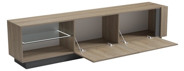 Comoda TV, Vario, Sonoma, 35x185.6x45 cm