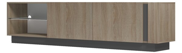 Comoda TV, Vario, Sonoma, 35x185.6x45 cm