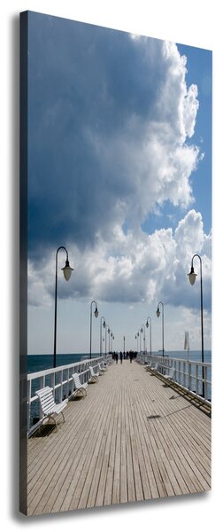 Pictură pe pânză Pier în Orłowo