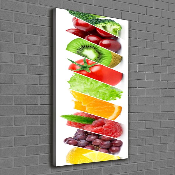 Tablou canvas Legume si fructe