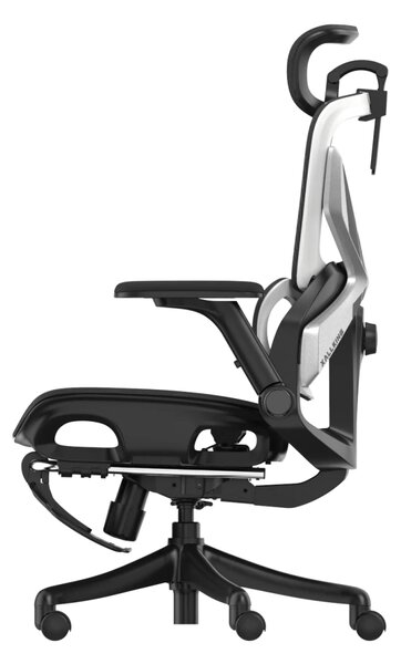 Scaun Ergonomic Premium Gaming & Office SIHOO X7S-101-JT– Xallking Dundun – Suport lombar reglabil, Șezut cu Translație, Cotiere 3D, Tetiera 3D, Mecanism de Înclinare/Blocare în 3 poziții, Suport picioare, Mesh, Negru