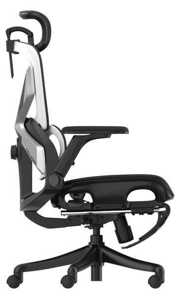 Scaun Ergonomic Premium Gaming & Office SIHOO X7S-101-JT– Xallking Dundun – Suport lombar reglabil, Șezut cu Translație, Cotiere 3D, Tetiera 3D, Mecanism de Înclinare/Blocare în 3 poziții, Suport picioare, Mesh, Negru