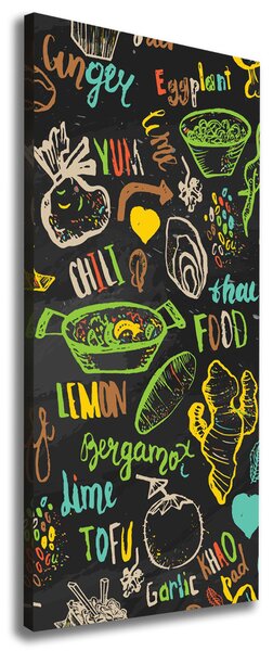 Print pe canvas preparate thailandeze