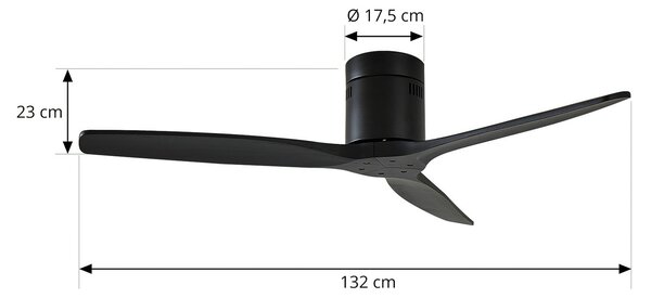 Plafoniere Lucande, Vindur, Negru, Camera de zi, Metal, Modern