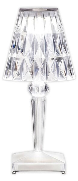 Lampă de Exterior Kartell, Battery, Transparent, Balcon, Plastic, Design