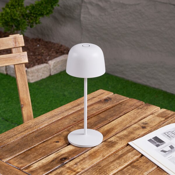 Lampă de Exterior Lindby, Arietty, reglabil, Alb, Camera de zi, Aluminiu, Modern