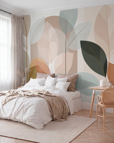Tapet Căldura frunzelor, Imagini de fundal unice, w05986 : Uwalls.ro