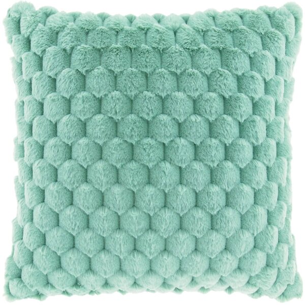 Perna decorativa DEREN 45x45 cm, turcoaz