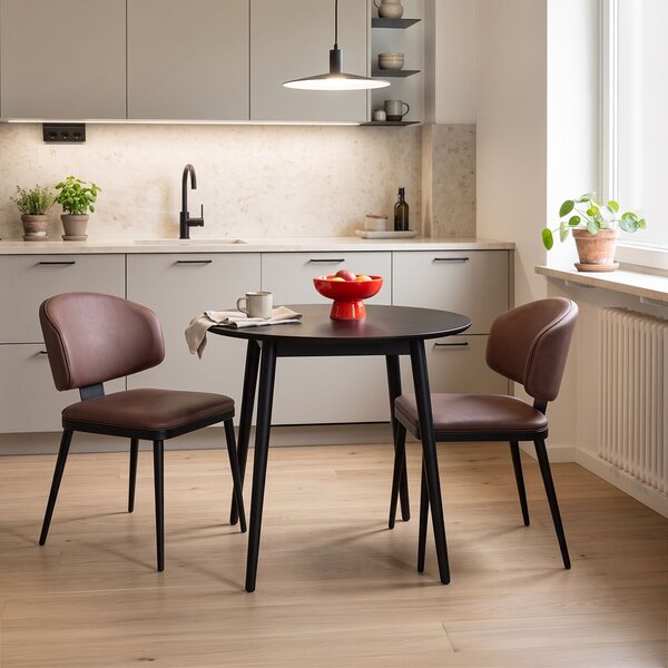 Scaun dining Leyla, Maro, 46x46x82.5 cm