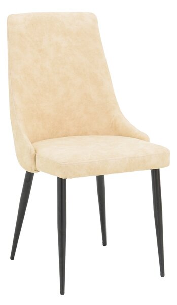 Scaun dining Trenda, Bej, 44x59x90 cm
