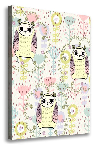 Print pe pânză Owls