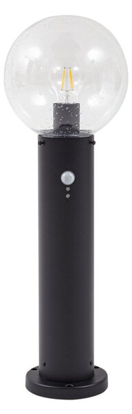 Lămpi de exterior Lindby, Dangan, reglabil, Negru, Terasă, Sticlă, Modern