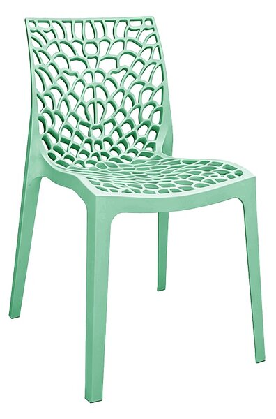 Scaun dining Hush, Verde, 53x41x80.5 cm