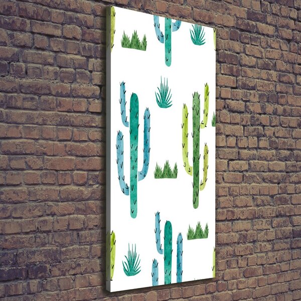 Print pe canvas cactuși